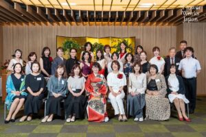 フラワーワークスジャパン12周年＆代表理事谷川文江還暦祝いパーティー