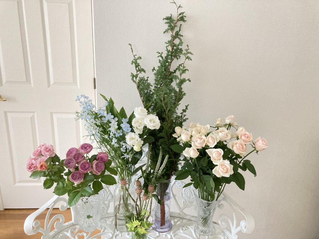 Flower arrangement Lesson materials