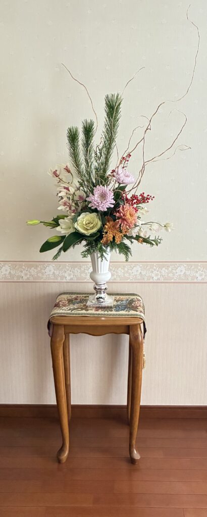 Flower  arrangement
New year  arrangement