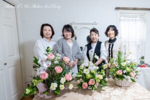 Flower arrangement School AtelierIceberg